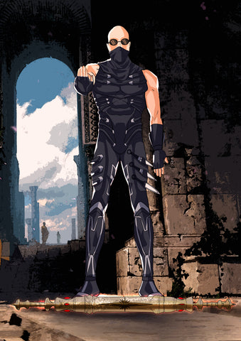 American ninja finds heritage successfully in monastery , American ninja, ninja, product:turn-me-ninja, title:TURN ME NINJA