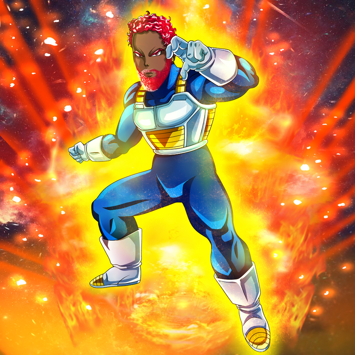 THE NEW GOD OF SAIYAN - DRAGON BALL SUPER CUSTOM DRAWING , Dragon Ball, Dragon Ball Custom Anime Portrait, Dragon Ball Custom Drawing, Dragon Ball Super, product:turn-me-saiyan, Vegeta