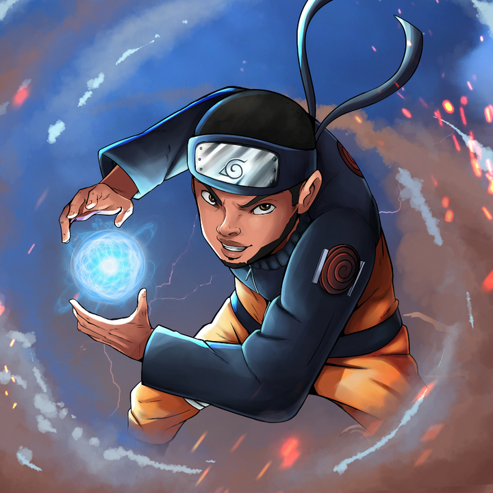 REAL POWER OF THE RASENGAN - NARUTO CUSTOM DRAWING , naruto, Naruto Custom Anime Portrait, Naruto Custom Drawing, product:turn-me-ninja, Uzumaki Naruto