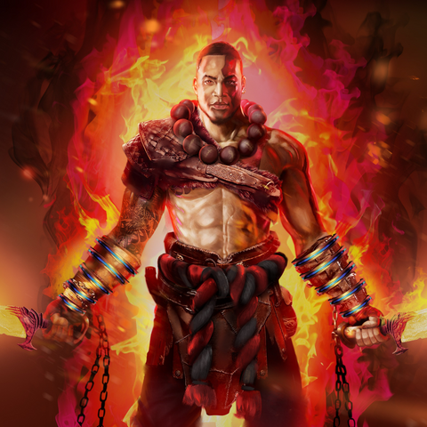 THE NEW GOD OF WAR - GOD OF WAR CUSTOM ARTWORK , God of War, God of War Custom Drawing, Kratos, product:turn-me-other-gold