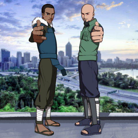 THE NINJA BROTHERS - NARUTO CUSTOM DRAWING , Might Guy, naruto, Naruto Custom Anime Portrait, Naruto Custom Drawing, product:turn-me-ninja, Tobirama