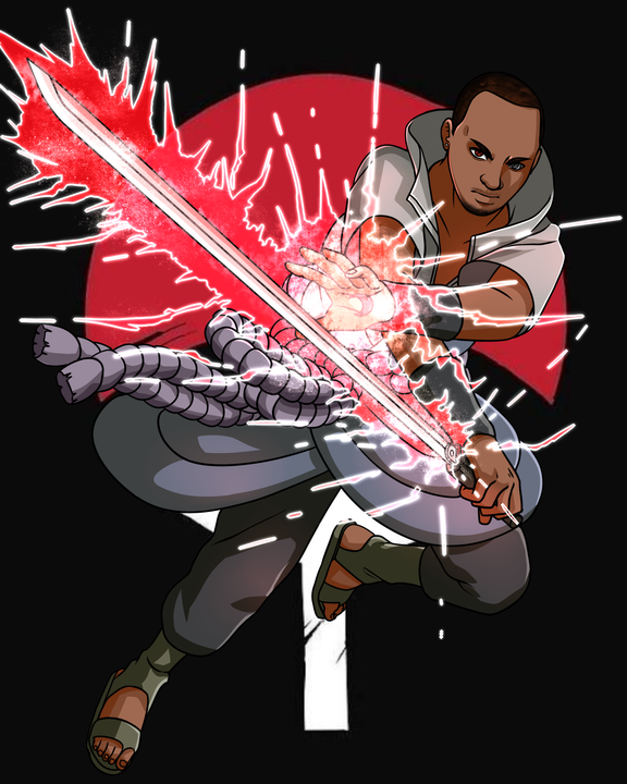 Avenger - Naruto Anime Portrait , Avenger, naruto, Naruto Anime Portrait, product:turn-me-ninja, Sasuke