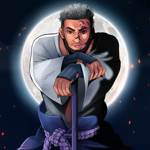 THE POWER OF EVIL - NARUTO CUSTOM PORTRAIT , naruto, Naruto Custom Anime Portrait, Naruto Custom Drawing, product:turn-me-ninja, Sasuke, Sasuke Uchiha