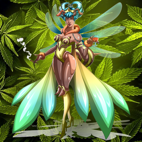 THE QUEEN OF BEES - GIRL CUSTOM DRAWING , Custom Artwork, Custom Drawing, Girl Drawing, other, product:turn-me-other