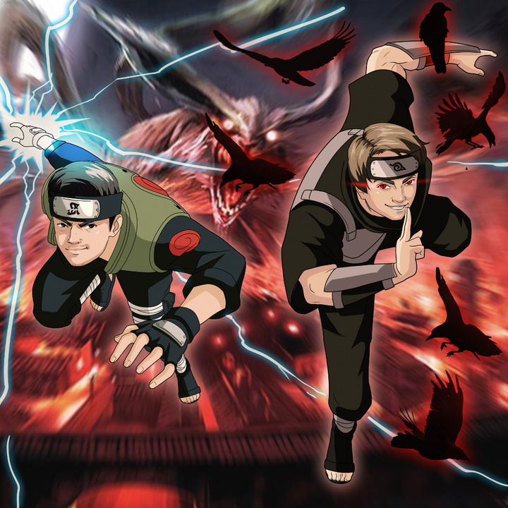 THE FINAL RESCUE - NARUTO CUSTOM DRAWING , Hatake Kakashi, Itachi Custom Drawing, Itachi Uchiha, Kakashi, naruto, Naruto Custom Anime Portrait, Naruto Custom Drawing