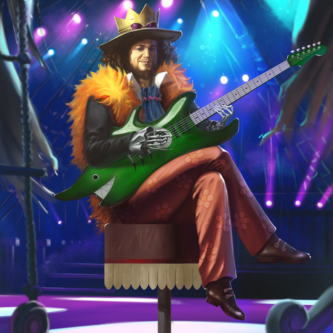 THE BEST SHOW IN THE WORLD - ONE PIECE CUSTOM DRAWING , Brook, One Piece, One Piece Custom Drawing, product:turn-me-pirate-premium