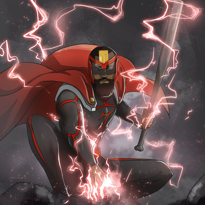 A NEW COOL SPEEDTER - DC HEROES CUSTOM DRAWING , DC Custom Drawing, DC hero, product:turn-me-dc-hero, The Flash