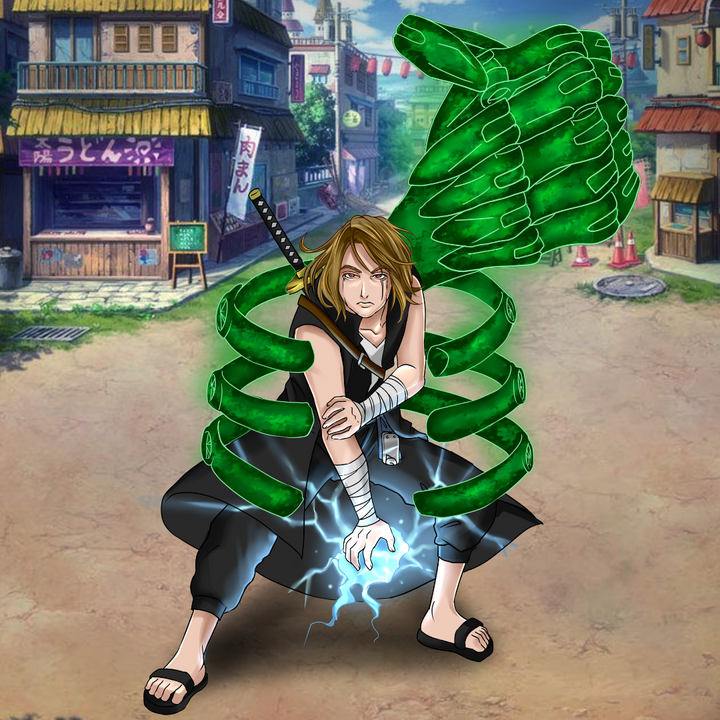 YOUNG AND WILD NINJA - NARUTO CUSTOM DRAWING , Kawaki, Naruto Anime Portrait, Naruto Custom Drawing, product:turn-me-ninja