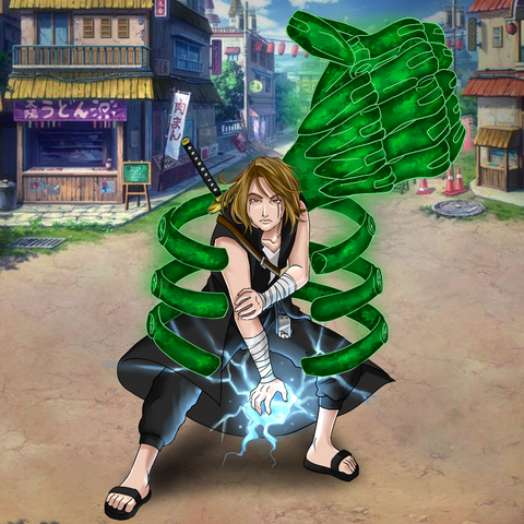 YOUNG AND WILD NINJA - NARUTO CUSTOM DRAWING , Kawaki, Naruto Anime Portrait, Naruto Custom Drawing, product:turn-me-ninja