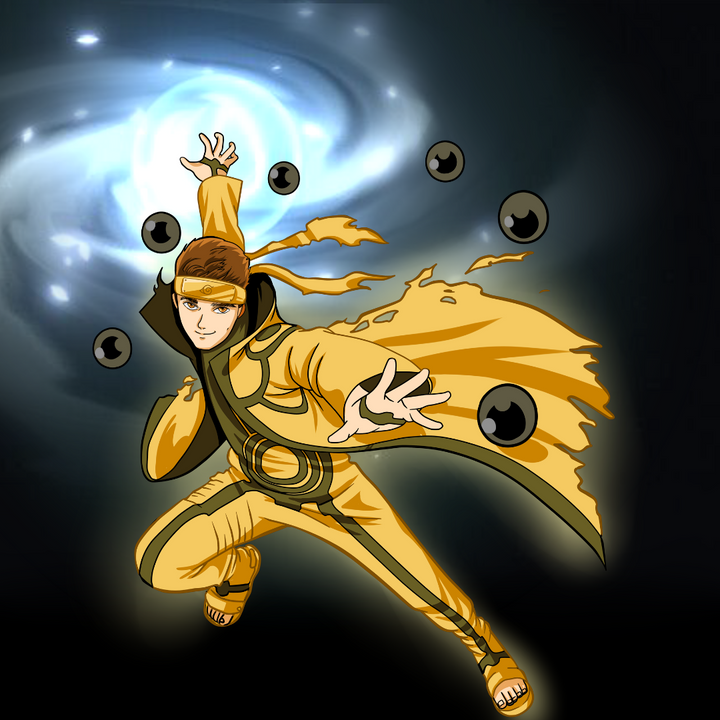 THE HUGE RASENSHURIKEN - NARUTO CUSTOM PORTRAIT , naruto, Naruto Custom Anime Portrait, Naruto Custom Drawing, product:turn-me-ninja, Uzumaki Naruto