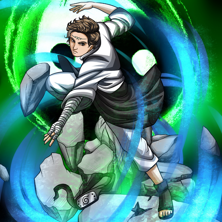 THE HYUGA CLAN'S GENIUS - NARUTO CUSTOM DRAWING , Naruto Custom Drawing, Neji, product:turn-me-ninja