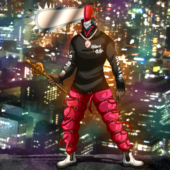 THE COOL CHAINSAW EVIL - CHAINSAW MAN CUSTOM DRAWING , Chainsaw Evil, Chainsaw Man, Denji, other, product:turn-me-other