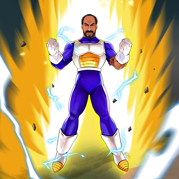 THE PRINCE COME BACK - DRAGON BALL CUSTOM PORTRAIT , Dragon Ball, Dragon Ball Custom Anime Portrait, Dragon Ball Z, product:turn-me-saiyan, Vegeta