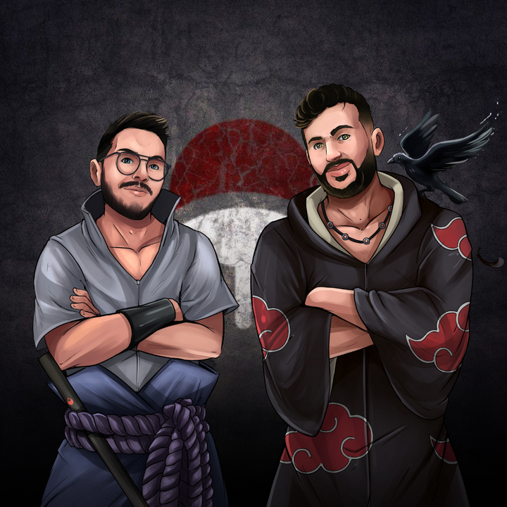 THE UCHIHA BROTHERS - NARUTO CUSTOM DRAWING , Itachi, Itachi Uchiha, naruto, Naruto Custom Drawing, Naruto Digital Portraits, product:turn-me-ninja, Sasuke, Sasuke Uchiha