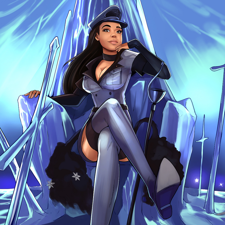 THE QUEEN OF ICE - AKAME GA KILL CUSTOM PORTRAIT , Akame ga Kill, Akame ga Kill Custom Drawing, Esdeath, other, product:turn-me-other