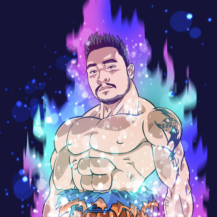 THE NEW FORM OF GOD- DRAGON BALL SUPER CUSTOM PORTRAIT , Dragon Ball, Dragon Ball Custom Anime Portrait, Dragon Ball Super, Goku, product:turn-me-saiyan