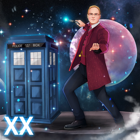 THE POWER OF MAGIC - DOCTOR WHO CUSTOM DRAWING , Doctor Who, Doctor Who Custom Drawing, other, product:turn-me-other