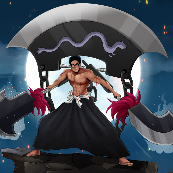 THE FINAL BANKAI OF DRAGON - BLEACH CUSTOM DRAWING , Bleach, Bleach Custom Drawing, other