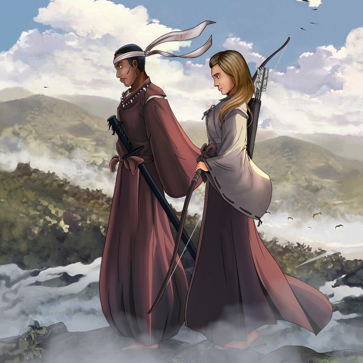 THE ENDLESS LOVE - INUYASA CUSTOM ARTWORK , Inuyasha, Inuyasha Custom Drawing, product:turn-me-other-premium