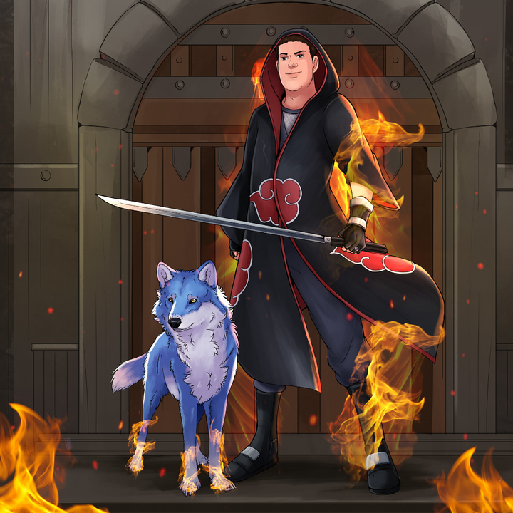 THE NEW REVENGER - NARUTO CUSTOM DRAWING , naruto, Naruto Custom Drawing, product:turn-me-ninja, Sasuke