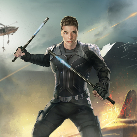 THE GENDERBENDER BLACK WIDOW - MARVEL COMICS CUSTOM DRAWING , Black Widow, Marvel Custom Drawing, Marvel Hero, product:turn-me-marvel-hero-gold