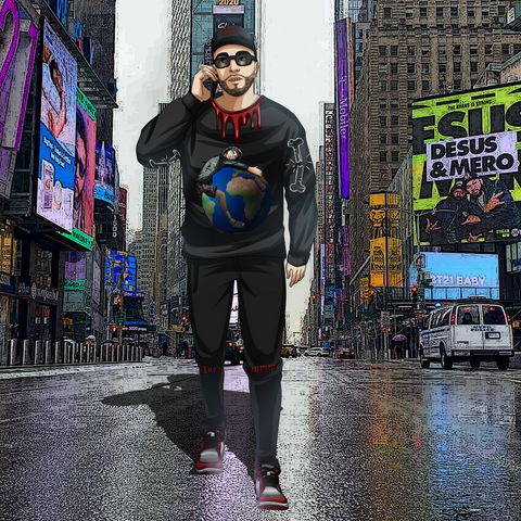 HIP-HOP IN THE CITY - CUSTOM DRAWING , Custom Drawing, other, product:turn-me-other