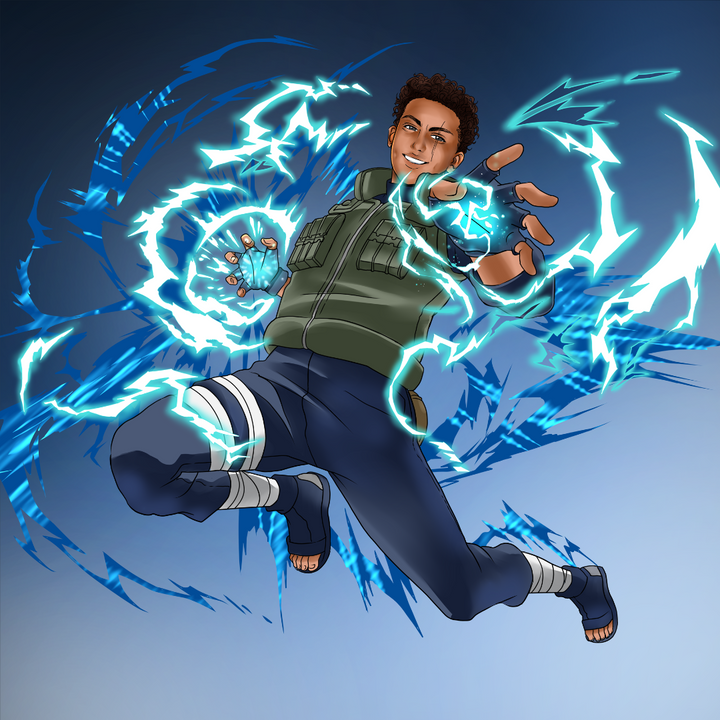 THE NEW NINJA TECHNIQUE - NARUTO CUSTOM PORTRAIT , Hatake Kakashi, Kakashi, naruto, Naruto Custom Anime Portrait, Naruto Custom Drawing, product:turn-me-ninja