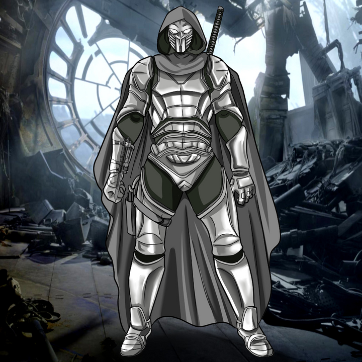 SILVER REVENGER - DC CUSTOM DRAWING , DC Custom Drawing, DC hero, product:turn-me-dc-hero