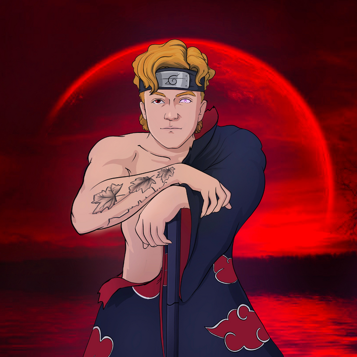 THE WORLD OF PAIN - NARUTO CUSTOM PORTRAIT , naruto, Naruto Custom Anime Portrait, Naruto Custom Drawing, Pain, Pain Yahiko, product:turn-me-ninja