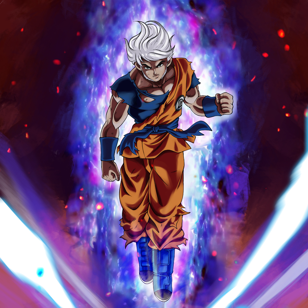 THE POWER OF GODS - GOKU CUSTOM PORTRAIT