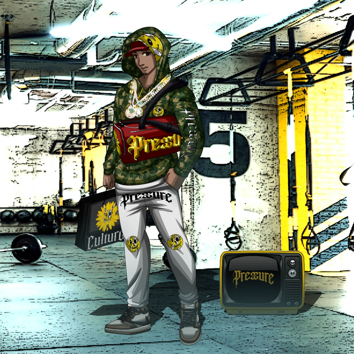 THE UNDERGROUND BOY - BOY CUSTOM DRAWING , Boy Drawing, Custom Drawing, Hip Hop, product:turn-me-other