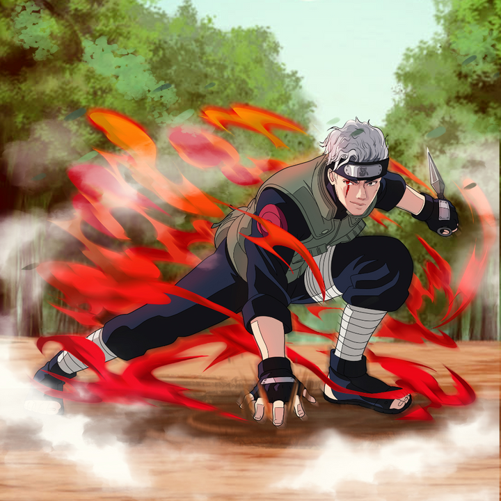 THE REAL KAKASHI'S POWER - NARUTO CUSTOM DRAWING , Hatake Kakashi, Kakashi, naruto, Naruto Custom Anime Portrait, Naruto Custom Drawing, product:turn-me-ninja