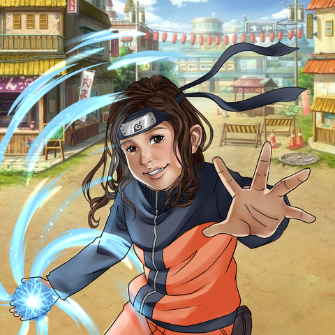 THE TALENTED NINJA KID - NARUTO CUSTOM DRAWING , naruto, Naruto Custom Anime Portrait, Naruto Custom Drawing, product:turn-me-ninja, Uzumaki Naruto