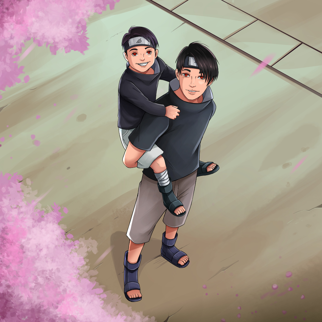 Uchiha Shisui - Naruto and Sasuke awesome fanart! © Artist!