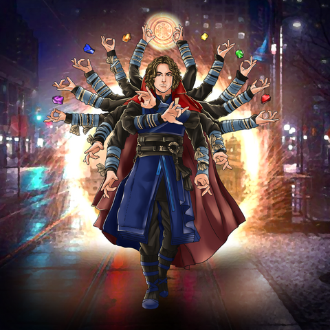 MULTIVERSE OF MADNESS - DOCTOR STRANGE CUSTOM PORTRAIT , Doctor Strange, Marvel Custom Drawing, Marvel Hero, product:turn-me-marvel-hero