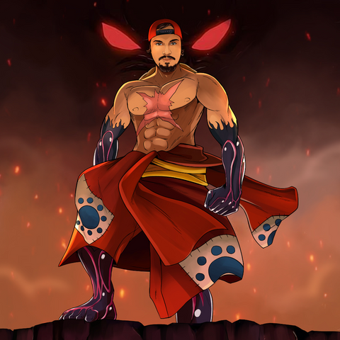 AFTER THE TIMESKIP - ONE PIECE CUSTOM DRAWING , Luffy, One Piece, One Piece Custom Drawing, product:turn-me-pirate