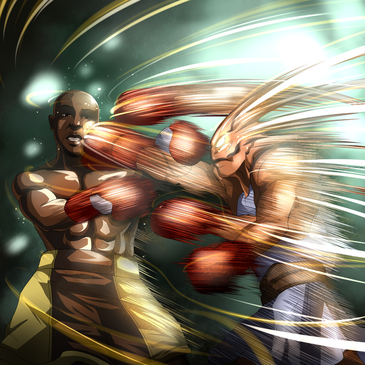 THE HARD CHALLENGE - HAJIME NO IPPO CUSTOM DRAWING , Hajime No Ippo, Ippo, product:turn-me-other-premium