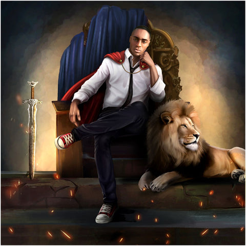 The King - Custom Anime Portrait , anime, Custom Anime Portrait, product:turn-me-other-gold, The King