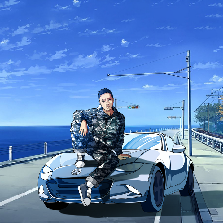 It Doesn't Matter - Racer Personalized Digital Portraits , It Doesn't Matter, product:turn-me-other, Racer, Racer Personalized Digital Portraits