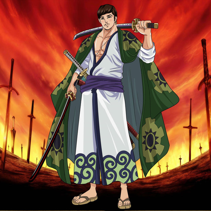 Cool Head , Cool Head, product:turn-me-pirate, the Straw Hats Pirate, Zoro