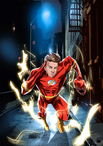 The Purpose of Life , DC hero, product:turn-me-dc-hero, Superhero, The Flash, The Purpose of Life