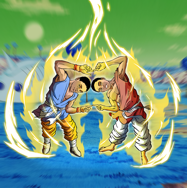 Perfect Harmony , Dragon Ball, Goku, Perfect Harmony, product:turn-me-saiyan, Saiyan, Uub