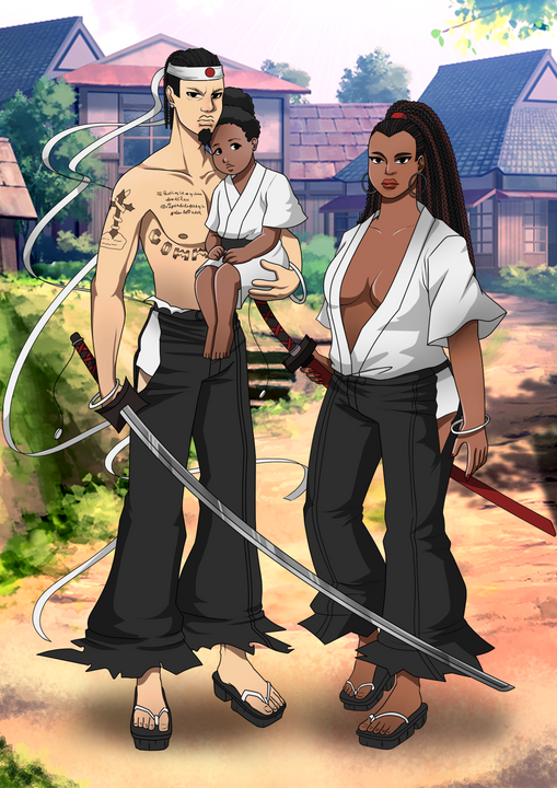 Great Parents , Afro Samurai, Great Parents, product:turn-me-other, Samurai