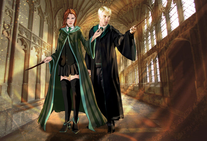 Let's Make Some Magic - Harry Potter Customized Portrait , Draco, Harry Potter, Harry Potter Customized Portrait, Let's Make Some Magic, product:turn-me-wizard