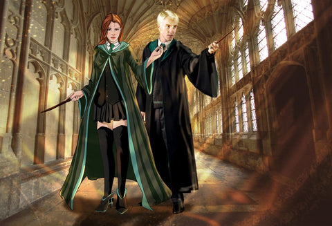 Let's Make Some Magic - Harry Potter Customized Portrait , Draco, Harry Potter, Harry Potter Customized Portrait, Let's Make Some Magic, product:turn-me-wizard