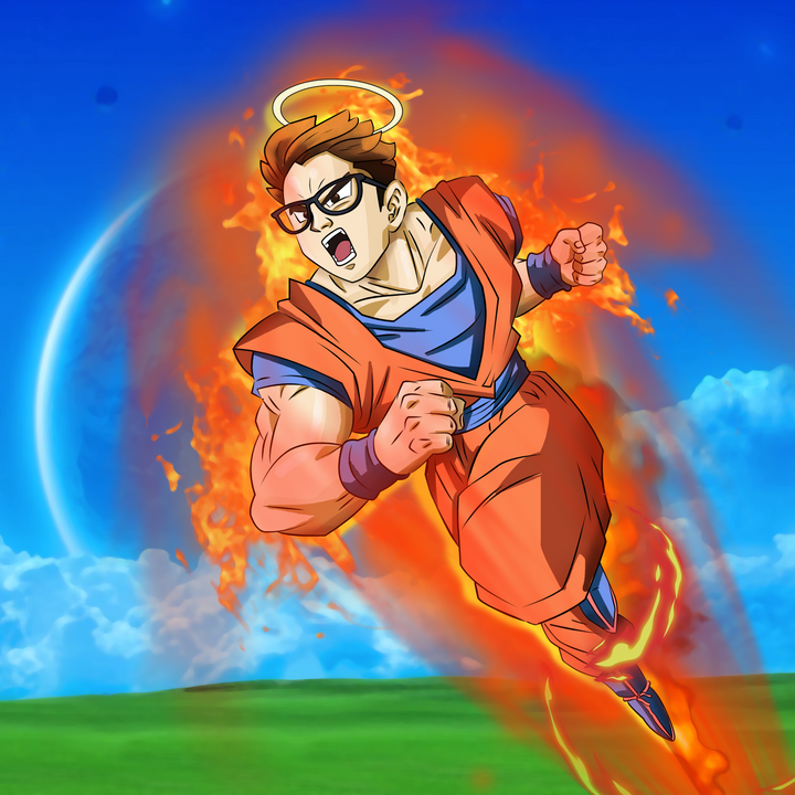 Let's Give Everything - Dragon Ball Custom Drawing , Dragon Ball, Dragon Ball Custom Drawing, Goku, Let's Give Everything, product:turn-me-saiyan