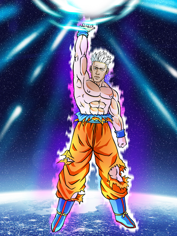 Let's Give It Everything - Dragon Ball Custom Drawing , Dragon Ball, Dragon Ball Custom Drawing, Goku, Let's Give It Everything, product:turn-me-saiyan