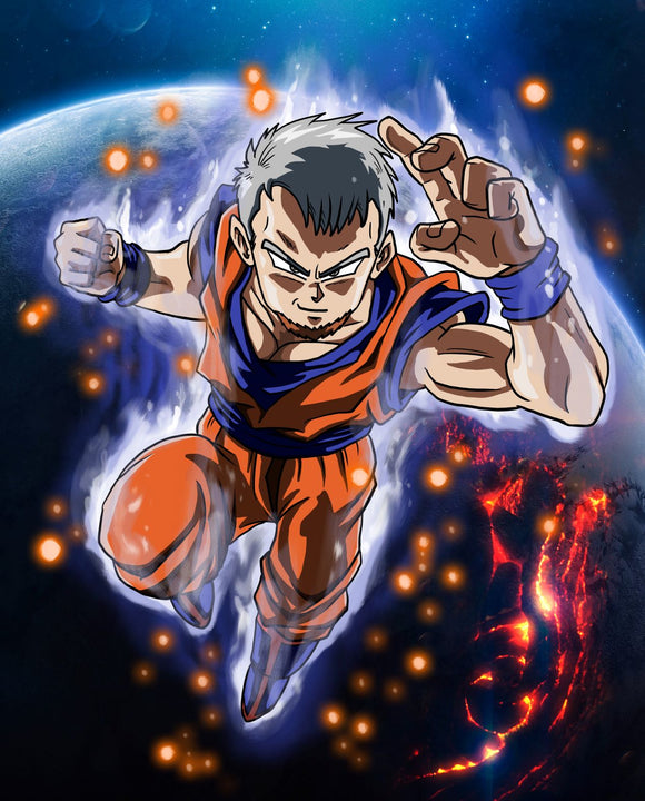 Fight You? - Dragon Ball Art From Photo , Dragon Ball, Dragon Ball Art From Photo, Fight You?, Gohan, product:turn-me-saiyan