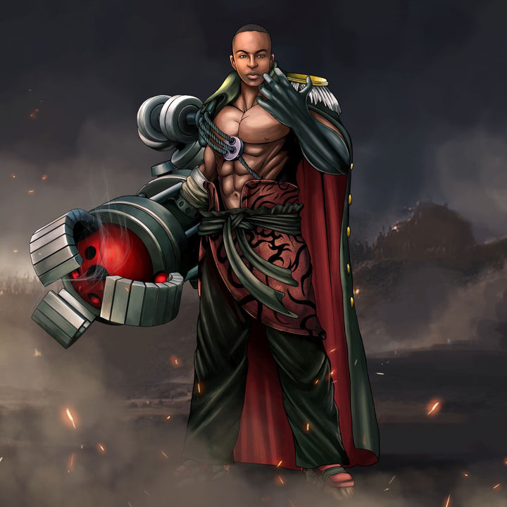 Cut Into Pieces - One Piece Personalized Digital Portraits , Cut Into Pieces, One Piece, One Piece Personalized Digital Portraits, product:turn-me-pirate-premium, Zephyr