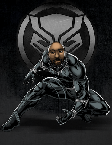 Legendary Symbol , Black Panther, Legendary Symbol, Marvel Hero, Marvel Universe, product:turn-me-marvel-hero